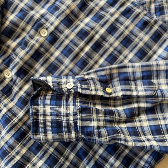 Rag & Bone Unisex Flannel Beach Shirt Shacket L - Picture 6 of 14